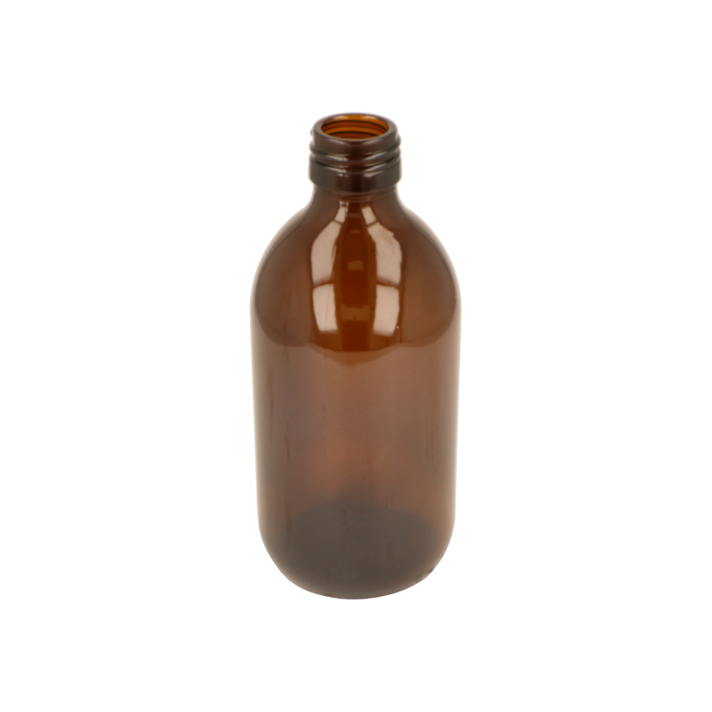 300ml  Alpha Amber Glass Bottle