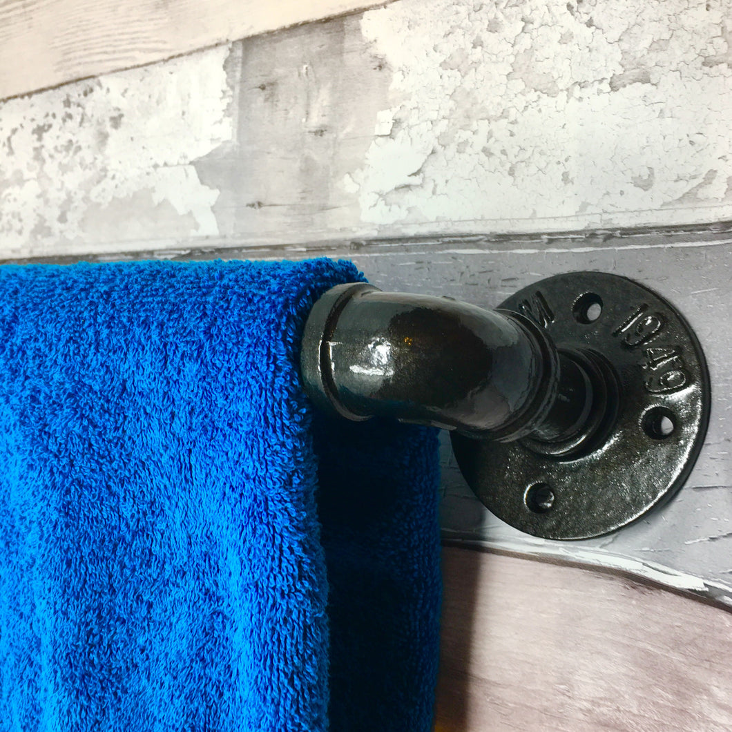 Industrial Towel Bar made from 3/4
