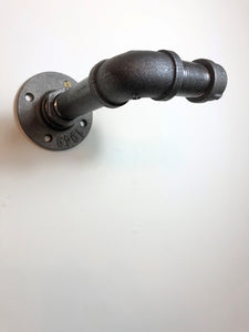Industrial Curtain Hold Backs made from 3/4” galvanized iron